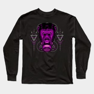 king monkey mask Long Sleeve T-Shirt